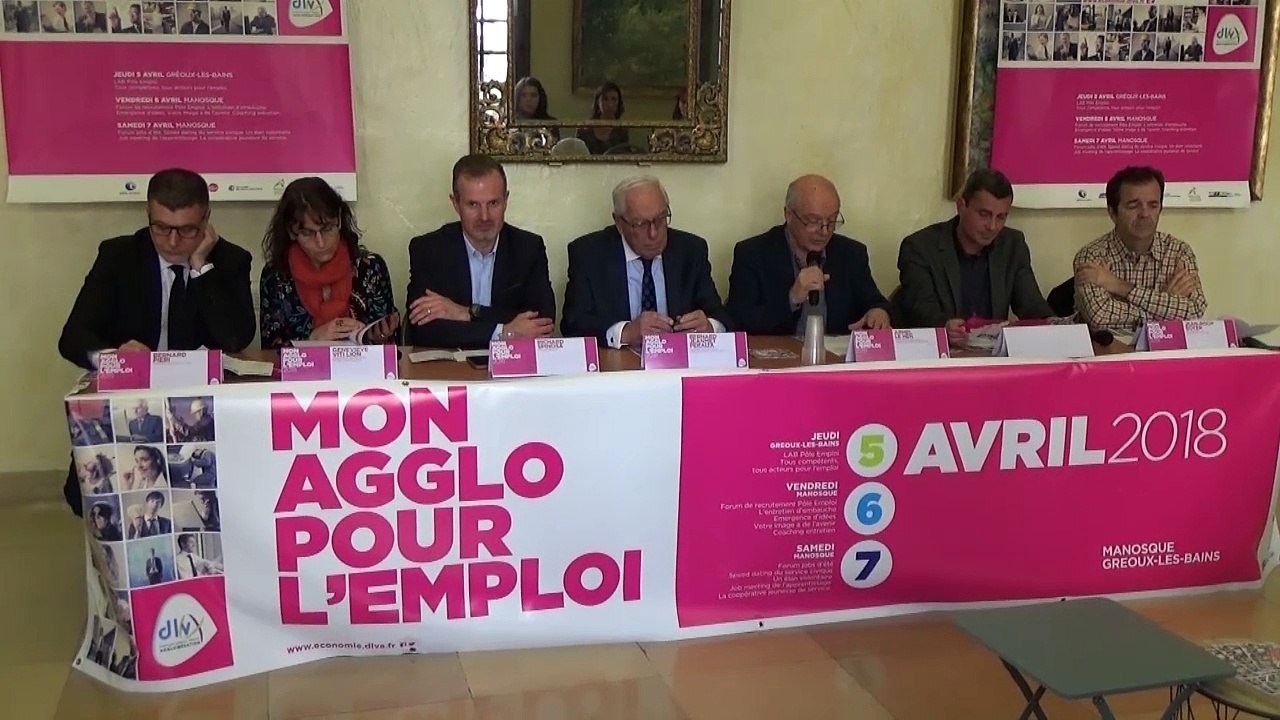 D!CI TV : trois jours de mobilisation pour l'emploi dans le pays manosquin les 5, 6 et 7 août