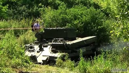 T-34/76 Tank Pulled Out Of River