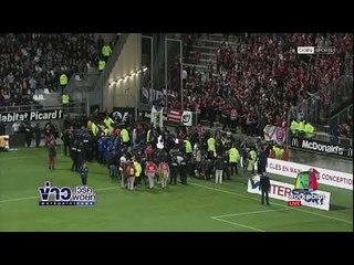 รั้วอัฒจันทร์ลีกเอิงถล่ม แฟนบอลเจ็บ29 สาหัส4 |ข่าวเวิร์คพอยท์| 1 ต.ค. 60