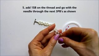 How to Make 2 Pearl bracelets - Unique Design Jewelry
