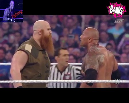 عودة ذا روك وهجوم عائلة الوايت وفزعة جون سينا