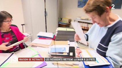 Maisons de retraite : quand les résidents mettent la main à la pâte