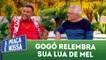 Paulinho Gogó relembra sua lua de mel