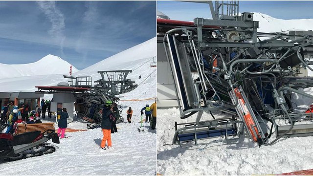 Guasto ad una seggiovia in Georgia, sciatori sbalzati in aria: diversi feriti