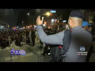 ปชช รอร่วมงานพระราชพิธีถวายพระเพลิงพระบรมศพฯ | ข่าวเวิร์คพอยท์ | 26 ต.ค.60