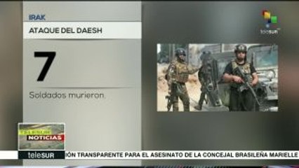 Al menos siete soldados muertos en ataque del Estado Islámico en Irak