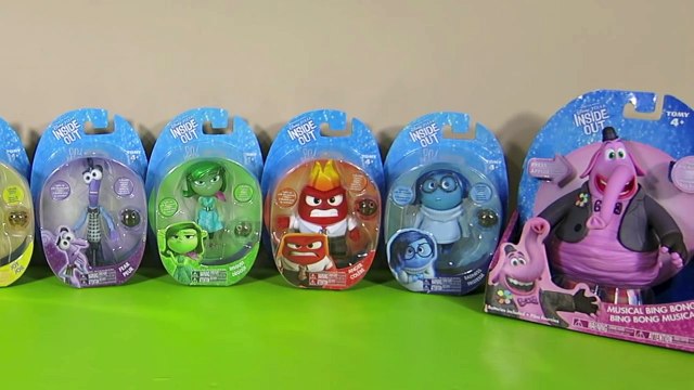 DISNEY PIXAR INSIDE OUT MOVIE TOYS RILEYS EMOTIONS JOY SADNESS DISGUST FEAR ANGER BING BONG