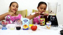 SMOOTHIE CHALLENGE - TEVE CHOCOLATE PRA TODO LADO - POR DIÁRIO DAS GÊMEAS