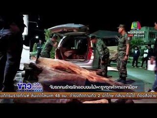 จับรถคนร้ายลักลอบขนไม้พะยูงซุกห้างกลางเมือง l ข่าวเวิร์คพอยท์ อาทิตย์ 26 พ.ย.60