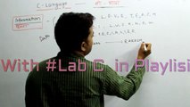 PROGRAMMING AND PROBLEM SOLVING THROUGH ‘C’ LANGUAGE -Information