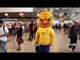 Canarinho embarca para os próximos jogos da Seleção Brasileira #PartiuRússia