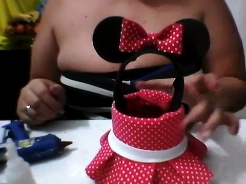 Como fazer lembrancinha do Mickey em eva e garrafa pet , sacolinha surpresa do Mickey em eva DIY