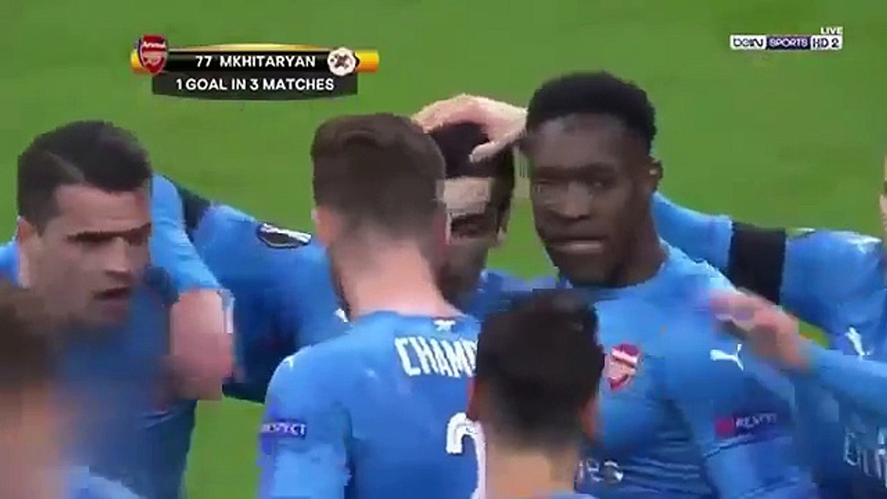 Arsenal vs AC Milan 3-1 All goals & Highlights - EUROPA LEAGUE 08/03/2018