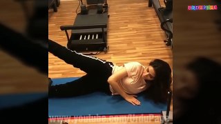 Sana Javed Doing Workout at Gym Video Gone Viral on Social Media