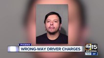 Man arrested for driving wrong-way on Valley freeway