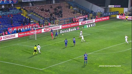 Kardemir Karabükspor-Osmanlıspor FK dakika 90 gol Serdar Gürler