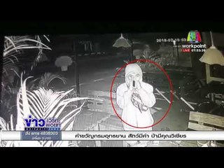 โจรกลับใจ! ยกมือไหว้ขอโทษผ่านกล้องวงจรปิด l ข่าวเวิร์คพอยท์ l 12 ก.พ. 61