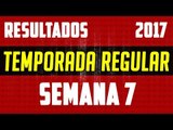 Resultados Temporada NFL 2017/2018 - Semana 7