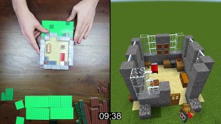 LEGO VS MINECRAFT - Which Can I Build Faster?