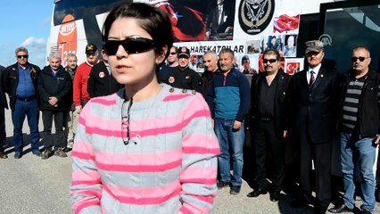 Emekli Özel Harekatçılar ve şehit ailelerinin Afrin'e destek ziyareti - GAZİANTEP