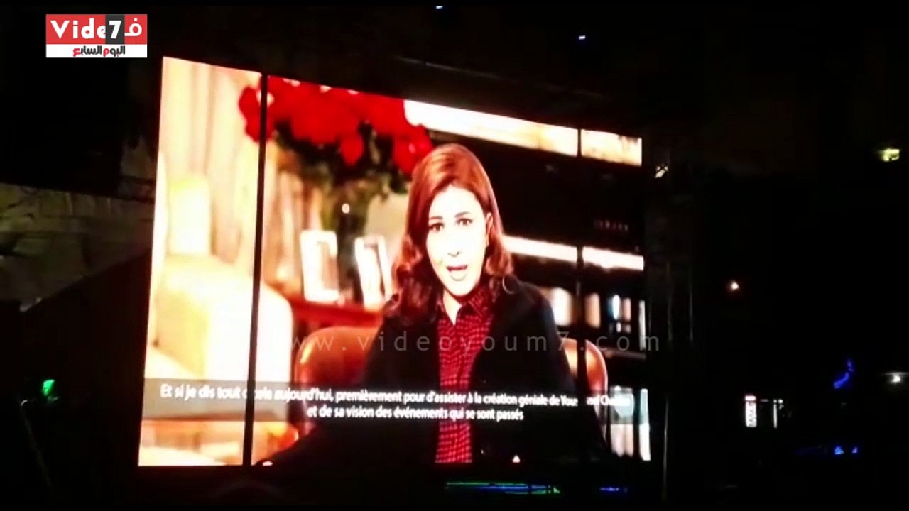كلمة الفنانة ماجدة الرومي بمهرجان الاقصر عن يوسف شاهين ومصر