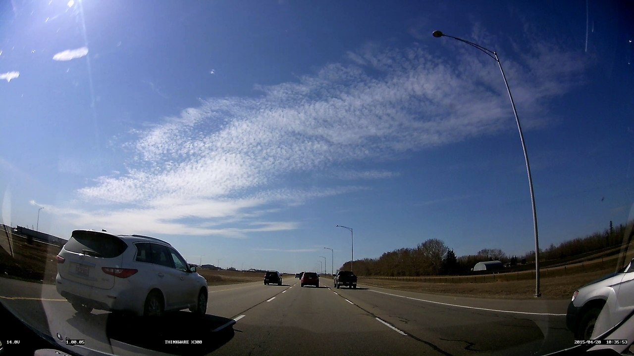 Sunroof Bursts While Driving