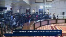 i24NEWS DESK | Battles rage on multiple fronts across Syria | Friday, March 16th 2018