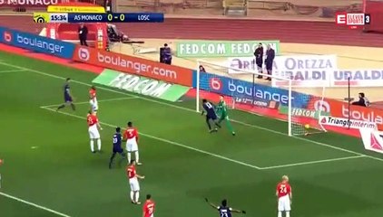 Ligue 1 - Résumé Monaco vs Lille but Lebo Mothiba 0-1