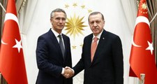 Erdoğan, NATO Genel Sekreteri ile Zeytin Dalı Harekatı'nı Görüştü
