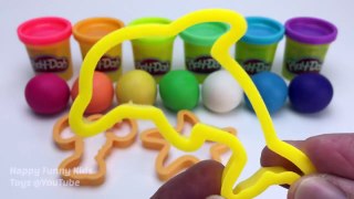 Learn Colors Play Doh Balls Sea Animals Dolphin Ice Cream Popsicle Peppa Pig Fun & Creative for Kids