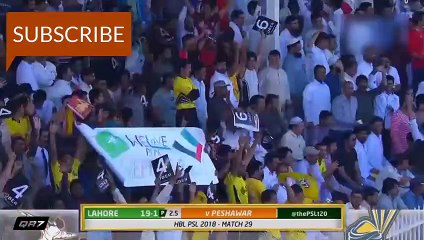Match 29-Peshawar Zalmi vs Lahore Qalandars Highlights l PSL 2018