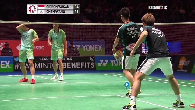 Kevin-Markus vs Hung Ling-Chi Lin - Smash & Highlights - All England 2018