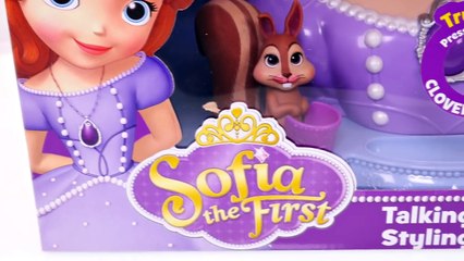 Cabeza de Estilo Princesa Sofia que Habla ♚ Como Peinar y Rizar El Cabello de Una Princesa Disney