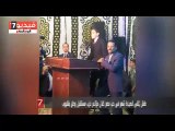 طفل يُلقى قصيدة شعر فى حب مصر خلال مؤتمر حزب مستقبل وطن بقليوب