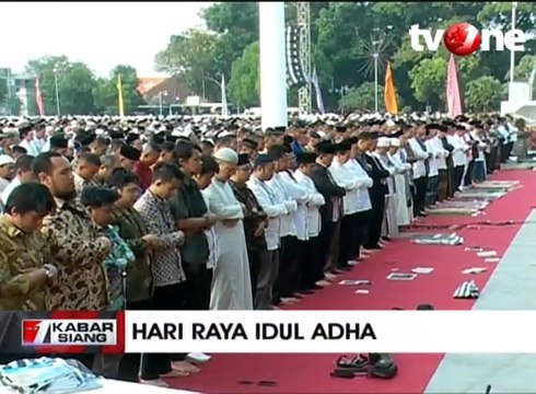 Presiden Joko Widodo Rayakan Idul Adha di Sukabumi