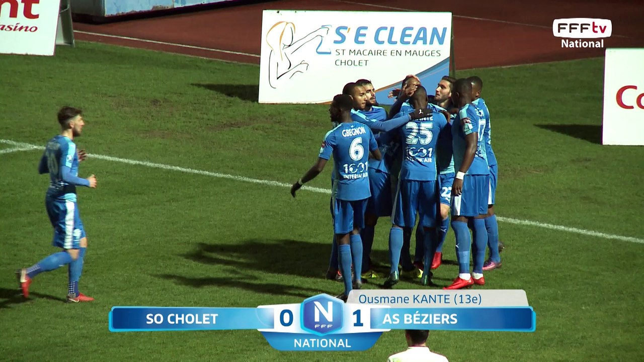 J26 : SO Cholet - AS Béziers (0-2) le résumé