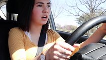 GIRL TRIES TO DRIVE STICK SHIFT