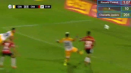 Joel Brandon Lopez Pissano Goal HD - Rosario Central	2-1	Chacarita Juniors 17.03.2018