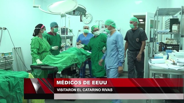 Médicos de Estados Unidos visitaron el Catarino Rivas