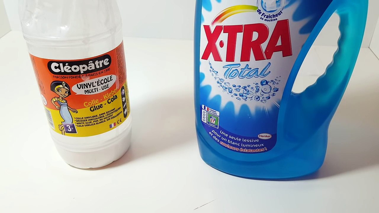 DIY FLOAM SLIME POLYSTYRÈNE FACILE 3 INGRÉDIENTS
