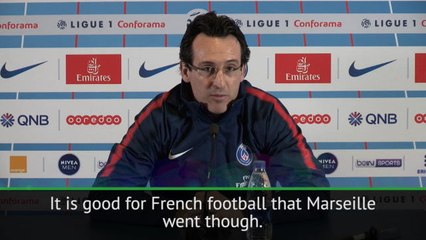 Video herunterladen: Emery offers support to Marseille ahead of Europa League quarter-final