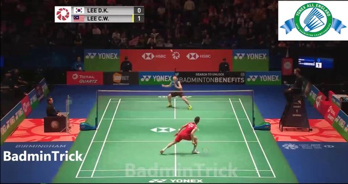 The Legend | Maestro Bulutangkis - Lee Chong Wei vs Lee Dong Keun. YONEX All England BWF 2018