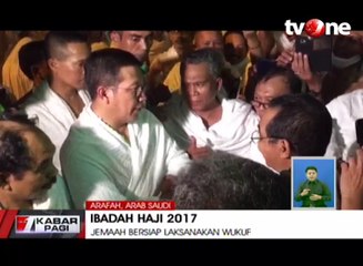 Jemaah Haji Bersiap Laksanakan Wukuf di Padang Arafah