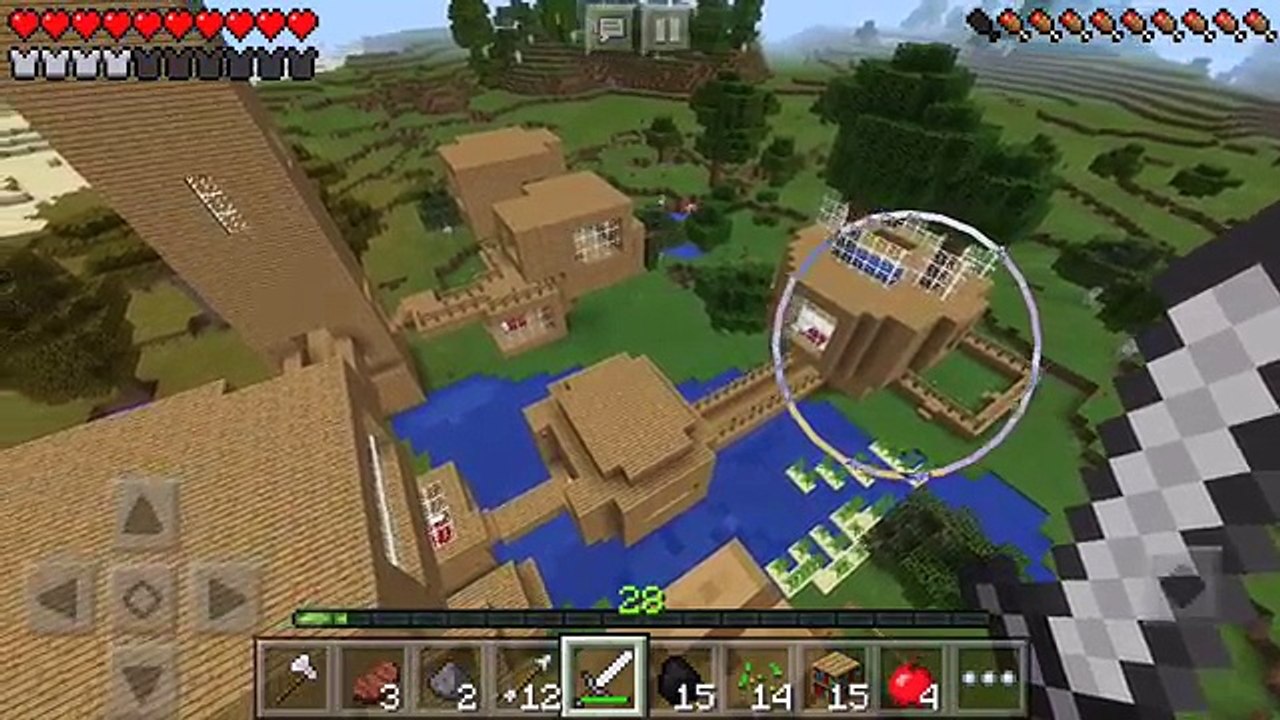 Minecraft Выживание на Телефоне :) Выживание в Майнкрафте ПЕ 0.13.2 на русском. Кока Плей