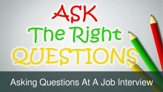 William Almonte - Questions to Ask at The End of An Interview
