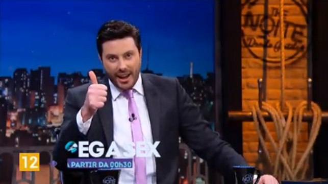 Nova Chamada Institucional - The Noite com Danilo Gentili 2018 (Só para SC) (Com Danilo agradecendo a audiência em SC)