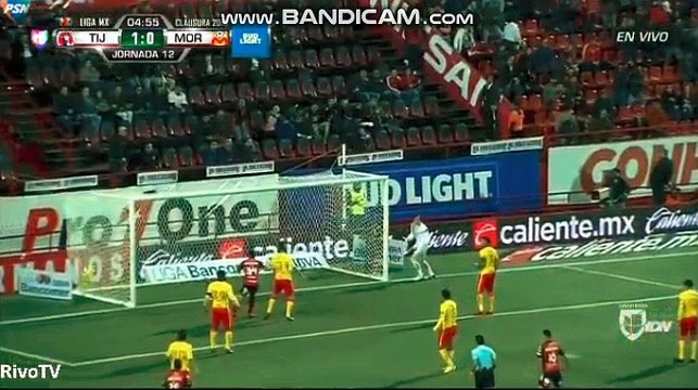 Miller Bolaños Goal ~ Club Tijuana vs Monarcas Morelia 1-0