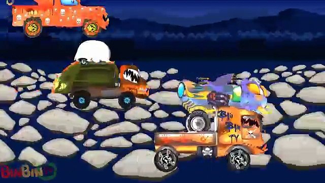 Big Truks | Mixer Truck | Dump Truck | Water Tank | Learn Street Vehicles For Kids | BinBin Tv