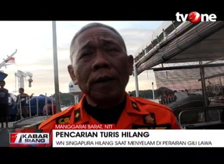 Basarnas Hentikan Pencarian Turis Singapura yang Hilang