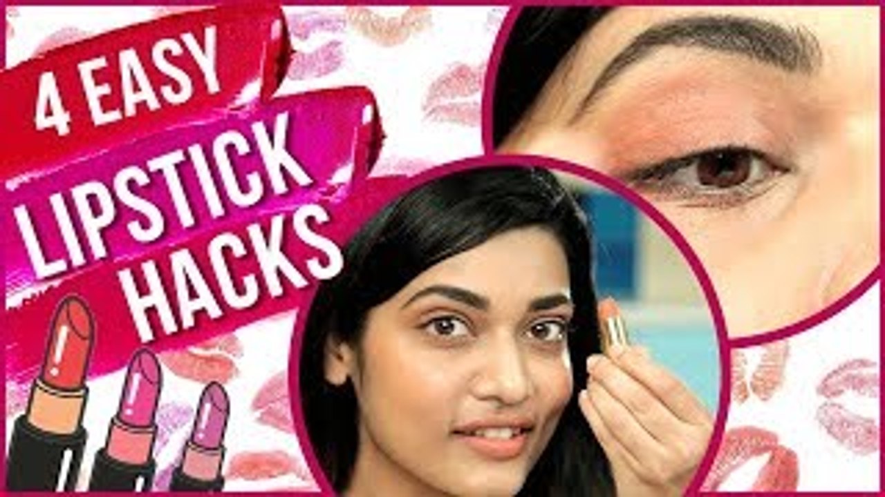 Lipstick HACKS EVERY Girl Should Know | Lipstic...